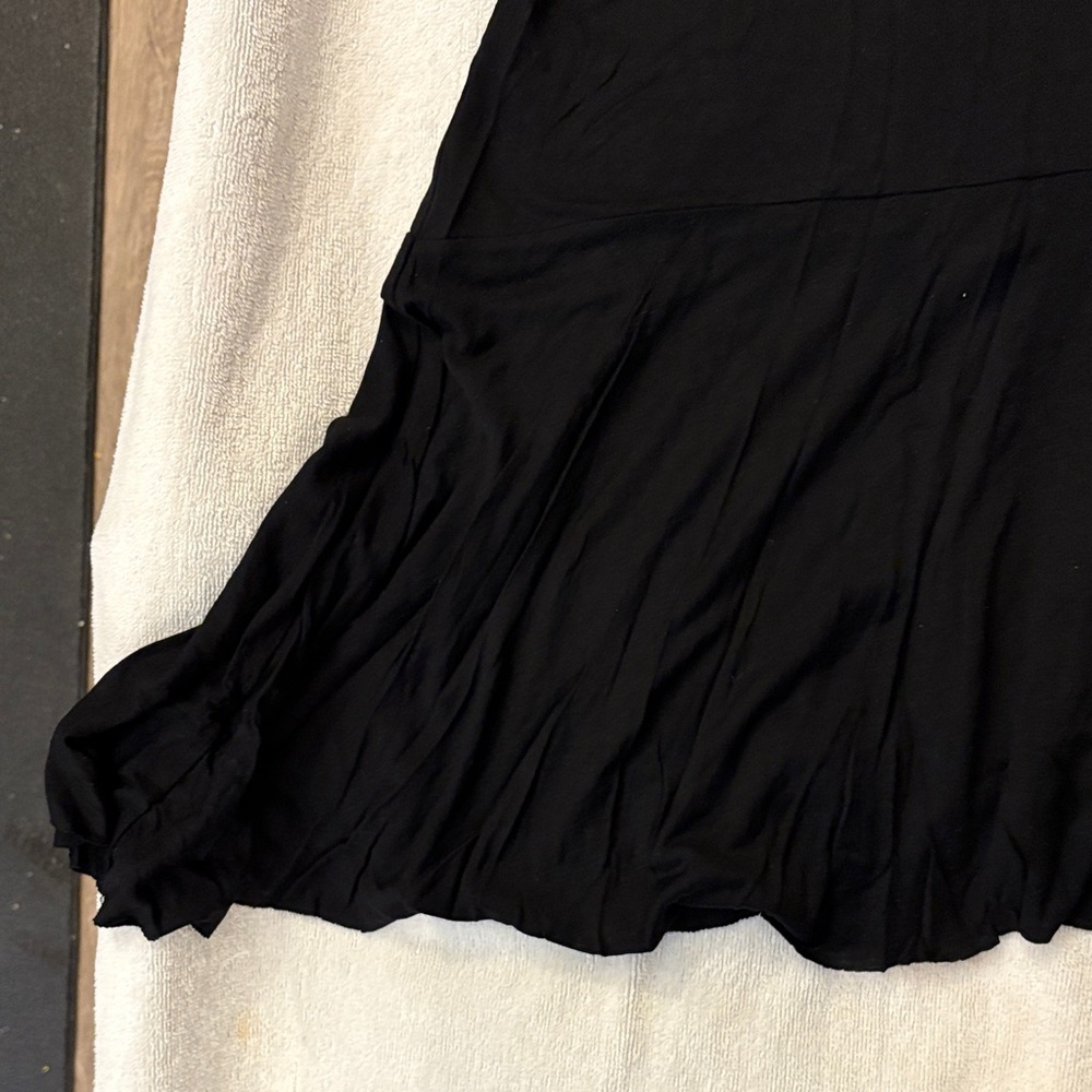 Zara Elegant Black Short Sleeve Top - Picture 4 of 6
